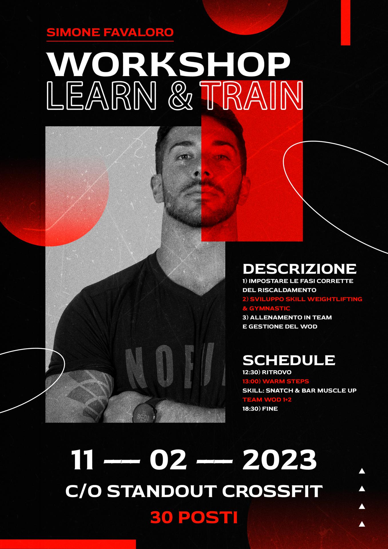 WORKSHOP | LEARN & TRAIN | Simone Favaloro